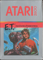 Atari 2600 E.T. box design