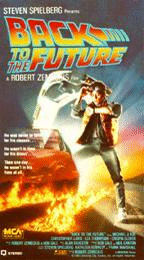 Back To The
        Future video box design