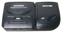 The Sega Genesis 2
          with Sega CD 2