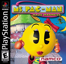 Playstation Ms. Pac-Man Maze Madness